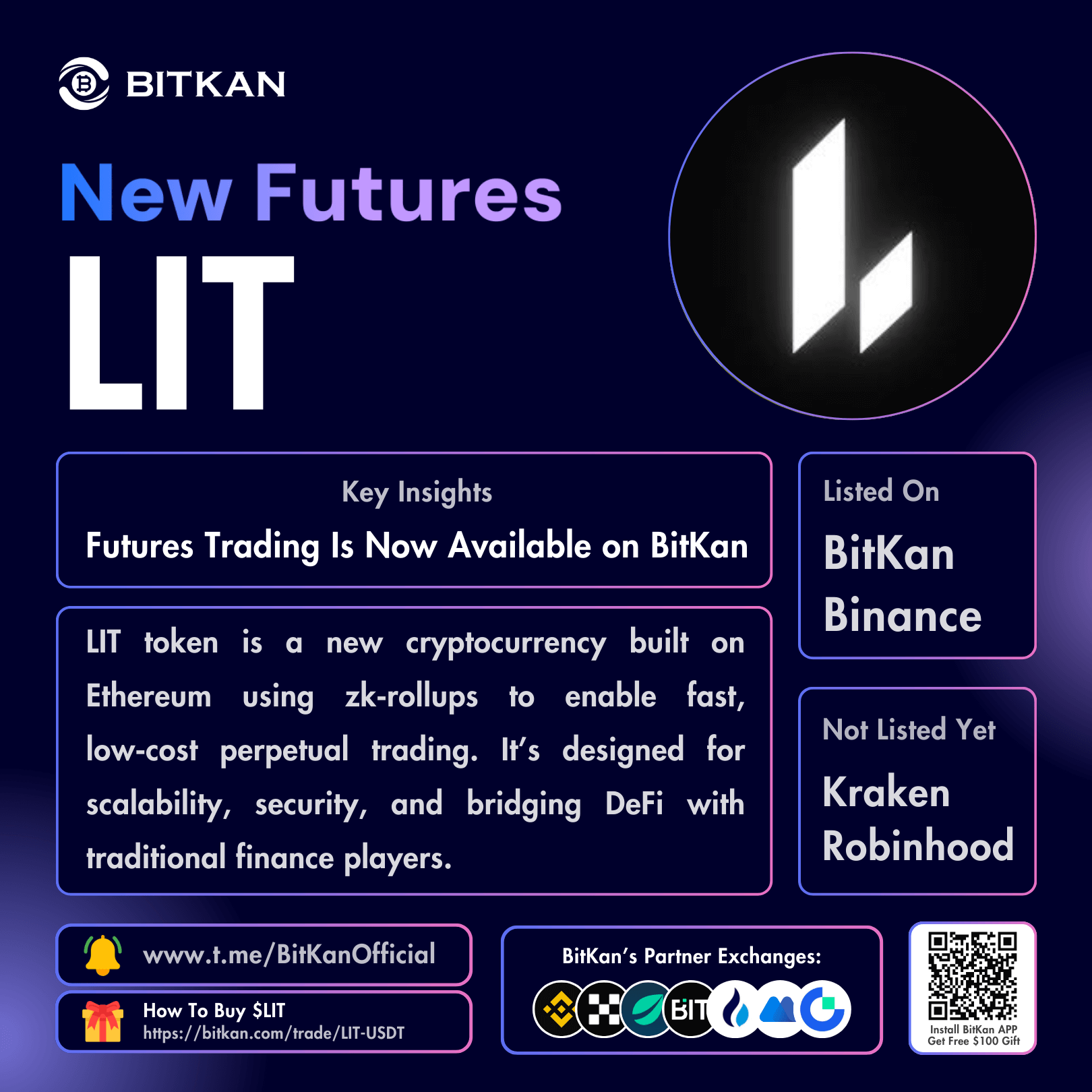 New Listing: Lighter (LIT) Futures Trading Pair Added on BitKan